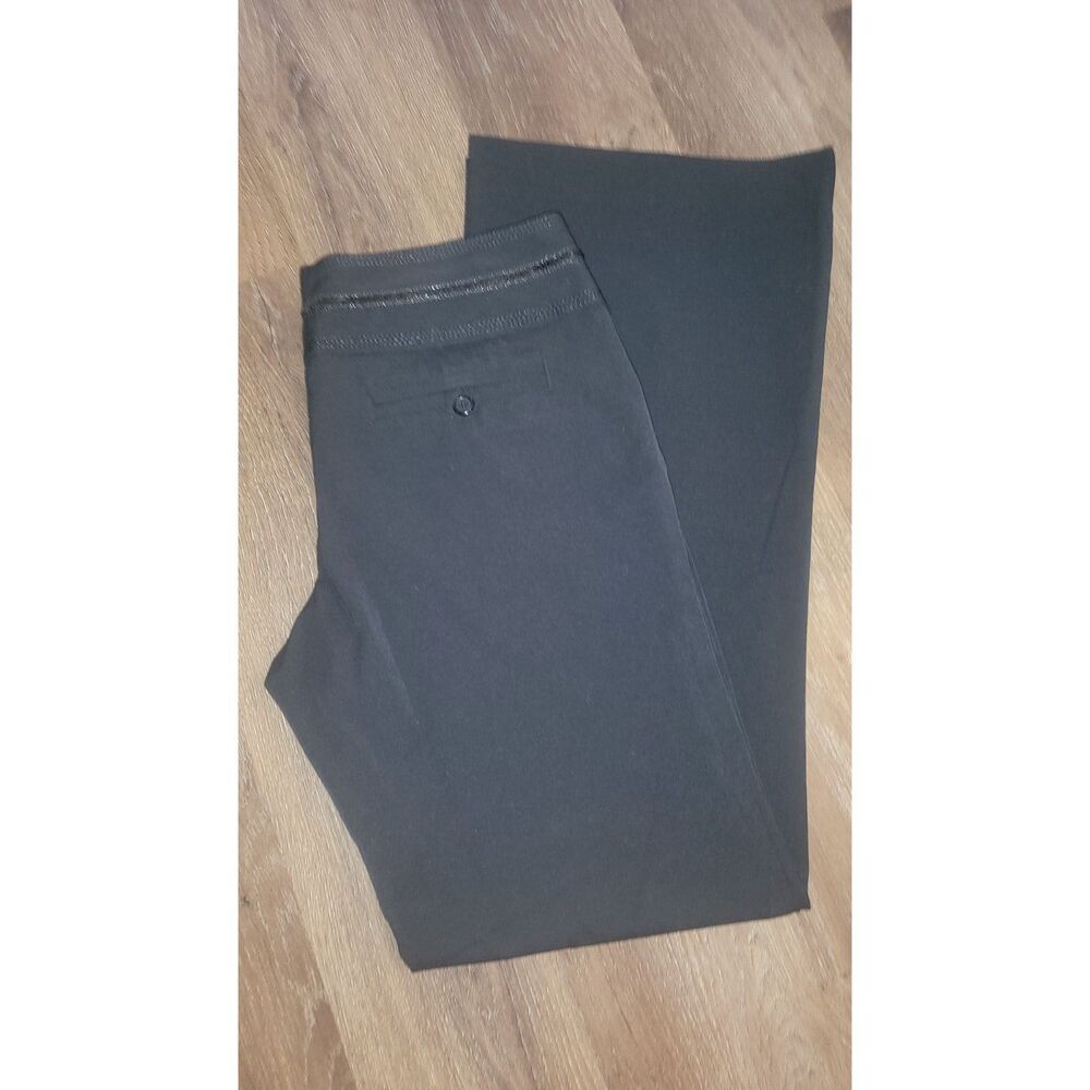 Maurices Black Pants Stretch Flare Women's 9/10 - Picture 2 of 3